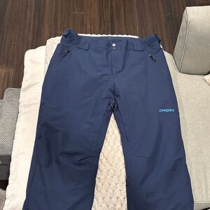 Spyder Dark Blue Snow Pants